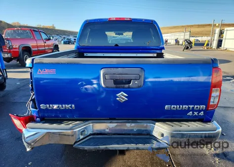 2012 Suzuki Equator Rmz-4 from USA, damaged, VIN 5Z61D0EV4CC403772